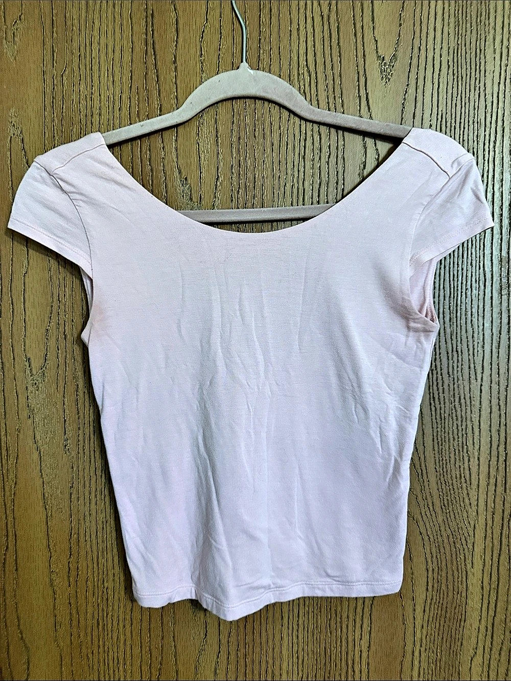 Pink Short Sleeve Top
